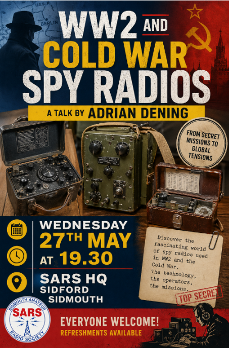 Spy radios durig WWII and Cold War
